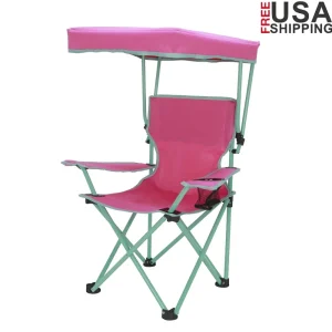 Kids Canopy Camp Chair with Canopy