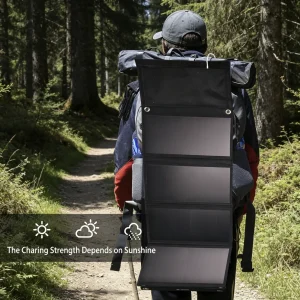 28W Foldable Solar Panel Portable Solar Charger