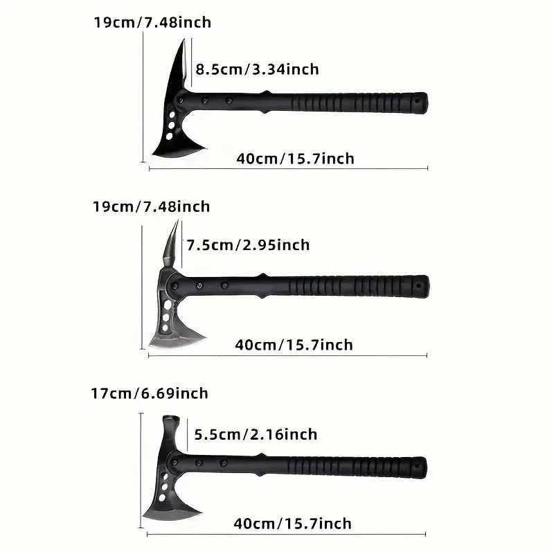 Demon Axe, Outdoor Axe, Hack Axe, - Image 5
