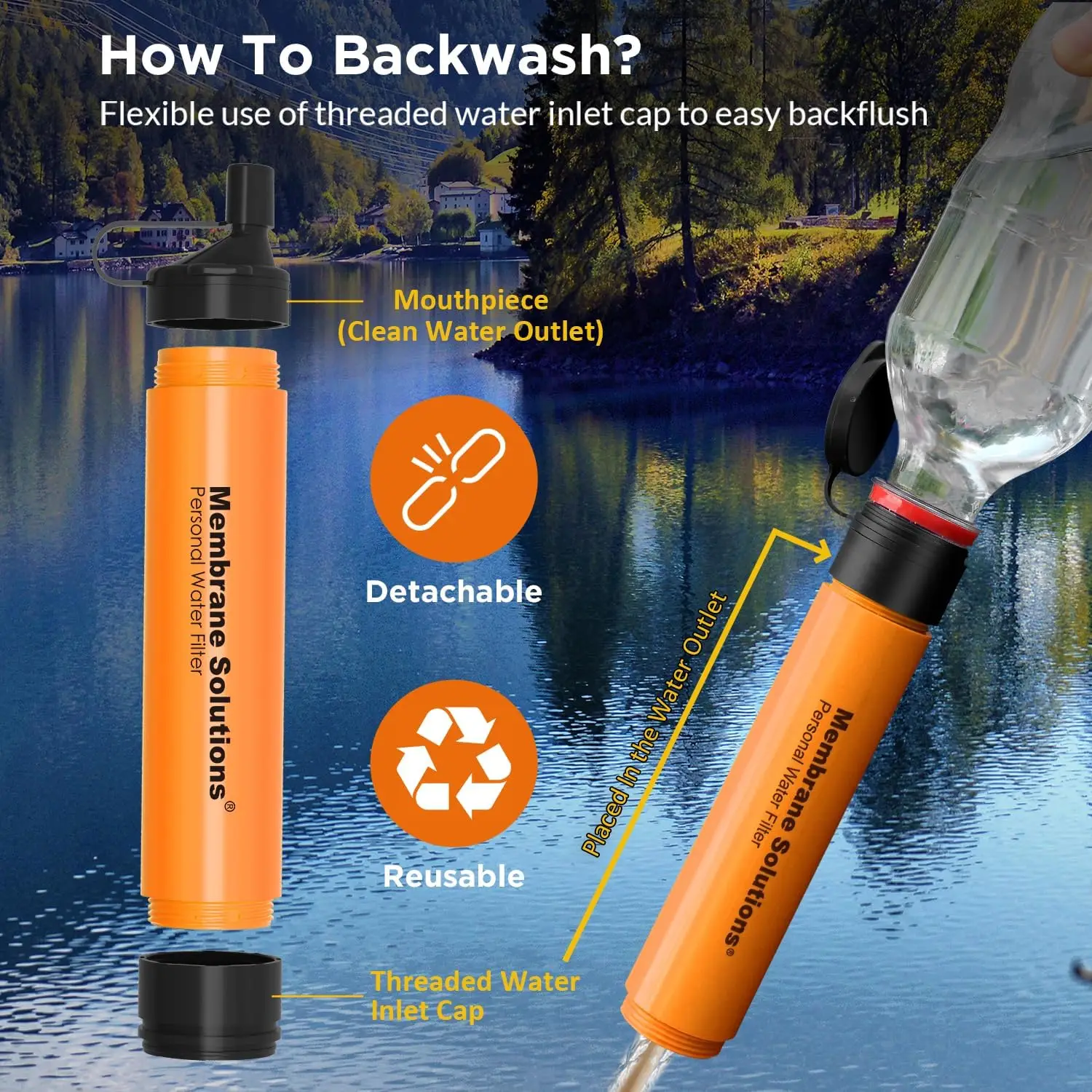 Water Filtration System, Water Filters & Collapsible Bottles - Image 3