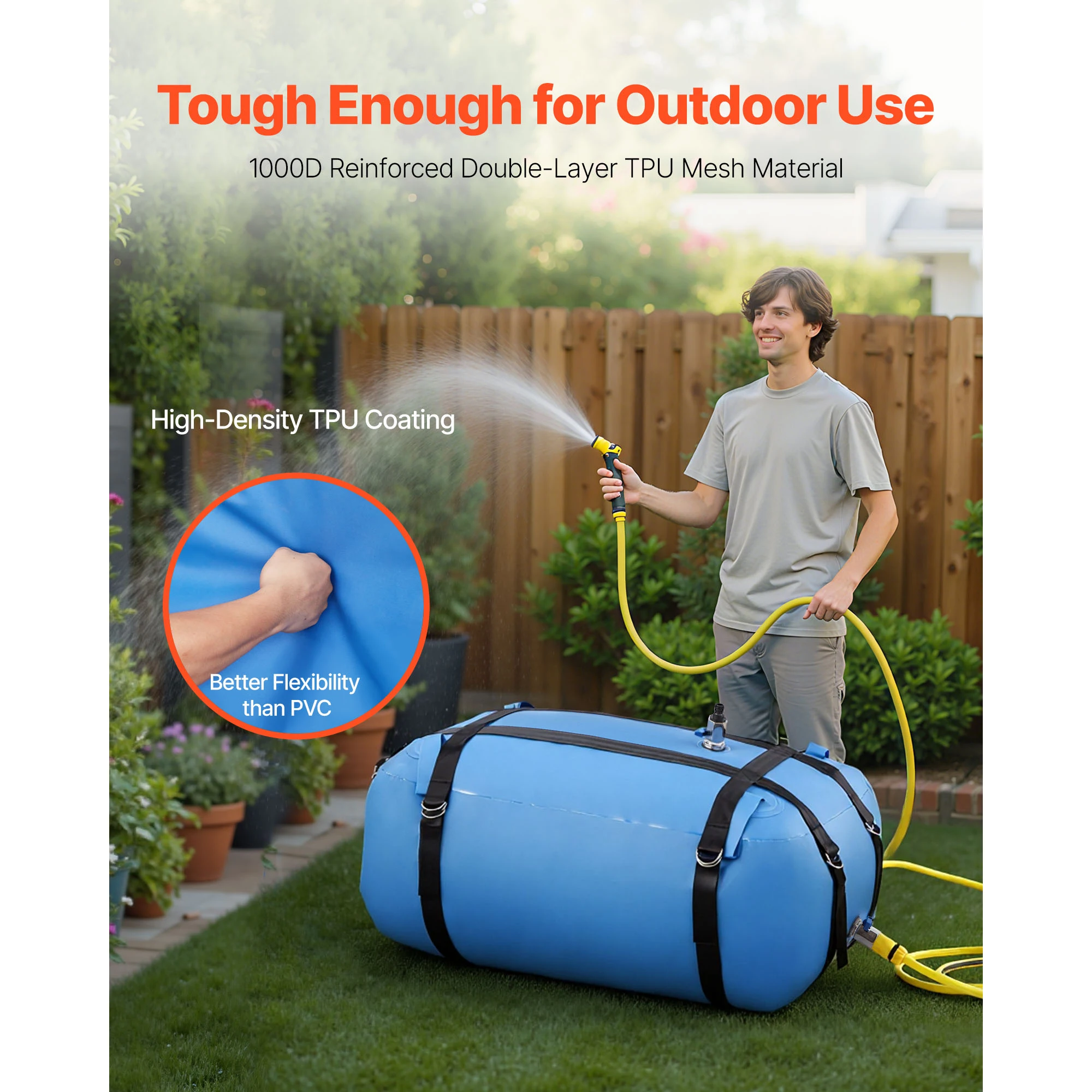 Water Storage Bag Portable & Collapsible - Image 4