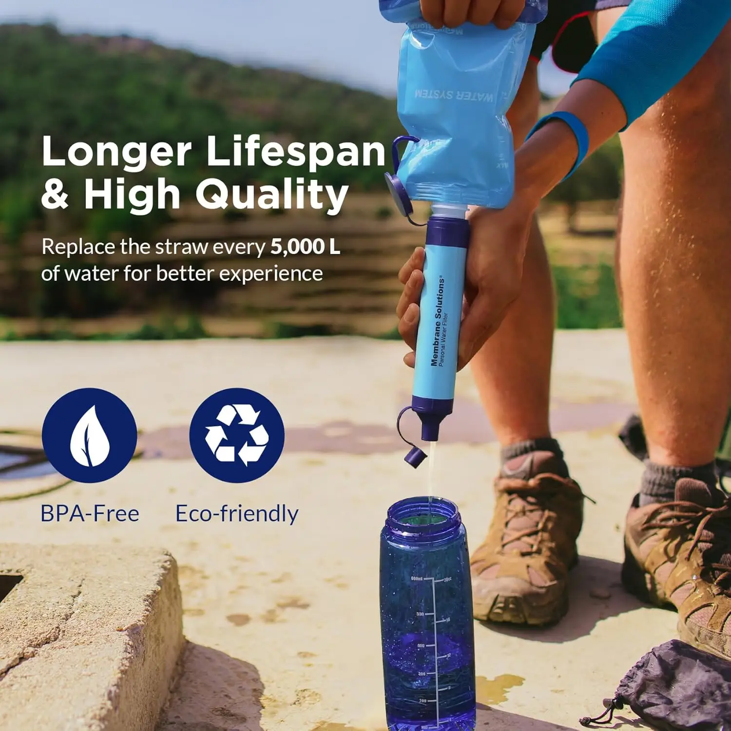 Water Filtration System, Water Filters & Collapsible Bottles - Image 6