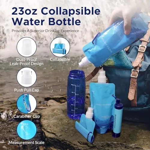 Water Filtration System, Water Filters & Collapsible Bottles - Image 5