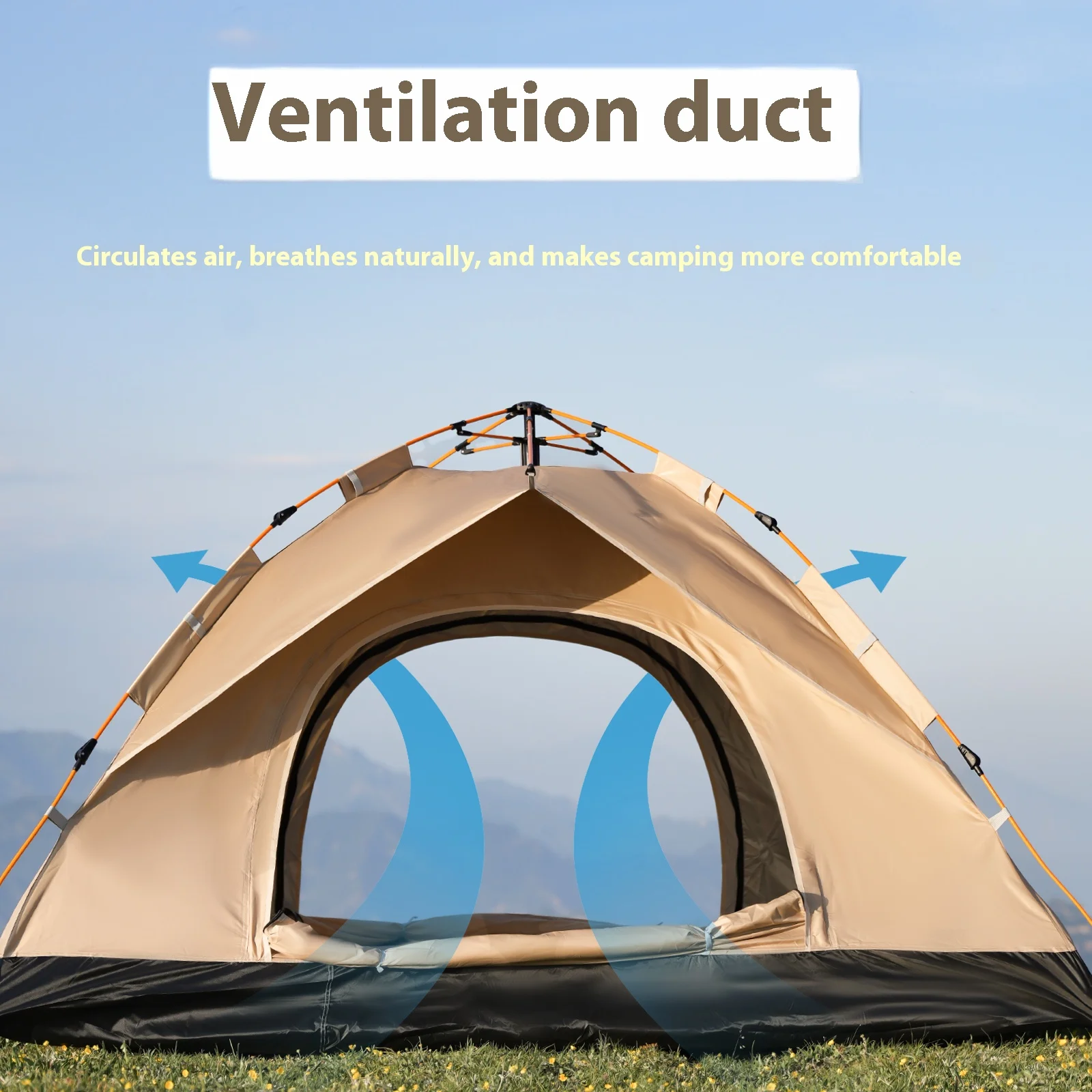 Instant Portable 3-4 Person Tent - Image 3